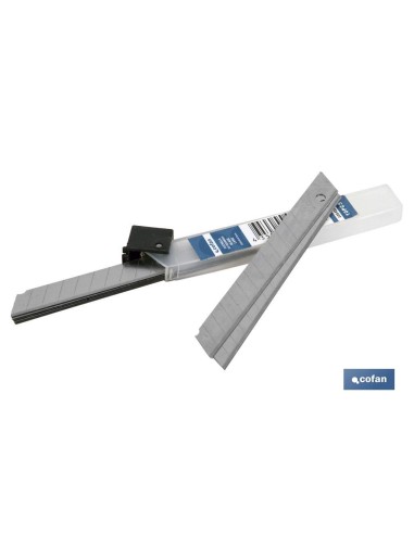 RECAMBIO 10 UDS. CUTTER METÁLICO (9 MM)