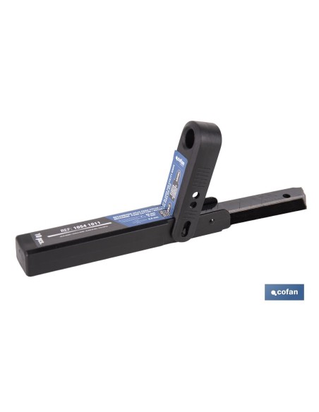 RECAMBIO 10 UDS. HOJA NEGRA SK2 65HRC PARA CÚTER 9 X 80 X 0,6 MM