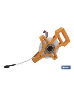 CINTA MÉTRICA FIBRA VIDRIO CON MANGO 50 M 2