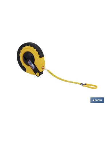 CINTA MÉTRICA FIBRA VIDRIO/ABS 50 Mts