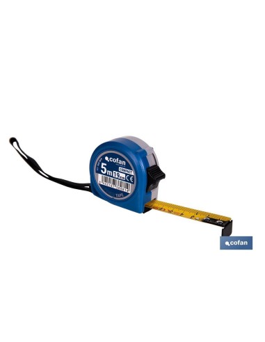 FLEXÓMETRO ESTÁNDAR 19 MM X 5 M