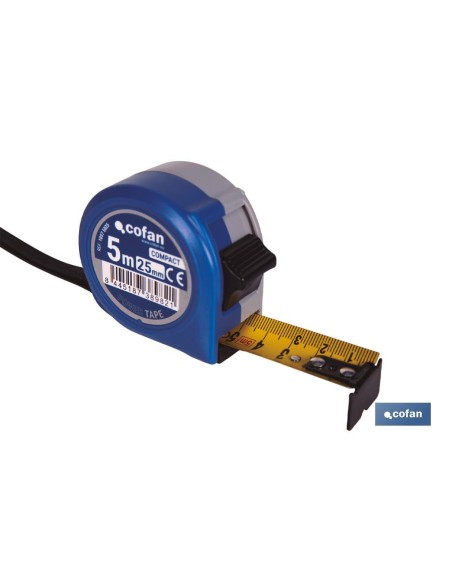 FLEXÓMETRO ESTÁNDAR 25 MM X 5 M