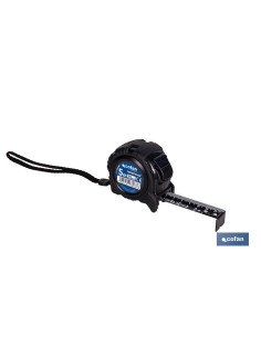 FLEXÓMETRO HOJA NEGRA DOBLE CARA 25 MM X 5 M 2