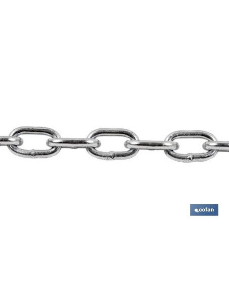 CADENA CINCADA DE 3 MM. (160 M.)