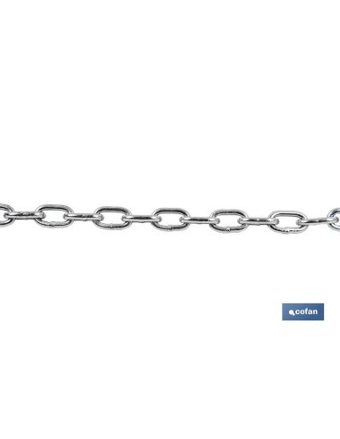 CADENA CINCADA DE 6 MM. (32 M.)