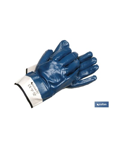 GUANTE AMERICANO NITRILO AZUL TALLA 10