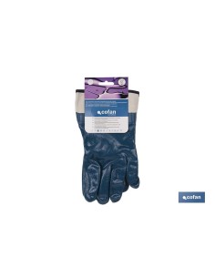 BLISTER GUANTE AMERICANO DE NITRILO AZUL TALLA 9 VENTA UNITARIA 2