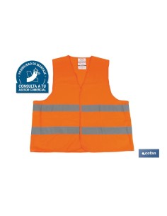 CHALECO REFLECTANTE NARANJA