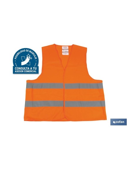 CHALECO REFLECTANTE NARANJA