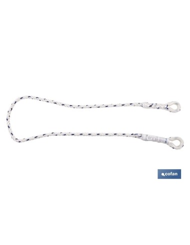 CUERDA DE SEGURIDAD P/ARNES 1,5 MTS.