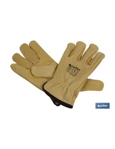 GUANTE VACUNO EXTRA C/BORREGUITO T-10 2