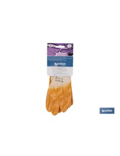 GUANTES NITRILO AMARILLO T-9 2