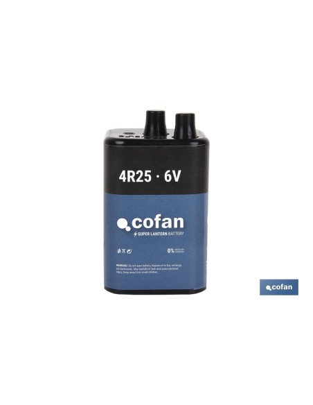 BATERÍA 4R25 6 VOLTIOS