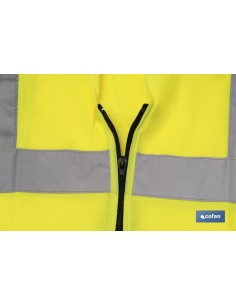 CHALECO AMARILLO CON CREMALLERA T-L 2