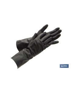 GUANTE NEGRO NEOPRENO 100% T 9