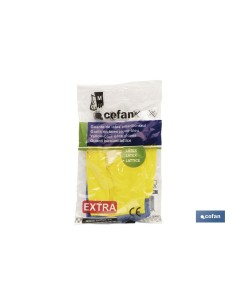 GUANTE BICOLOR LATEX REFORZADO T 10 VENTA UNITARIA 2