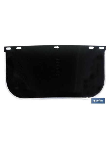 PLASTICO PROTECTOR OSCURO 400 MM.