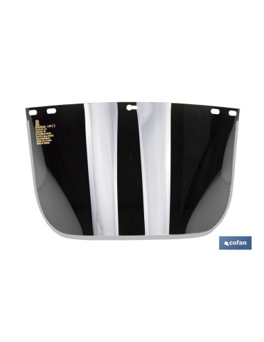 PLASTICO PROTECTOR OSCURO 400 MM.