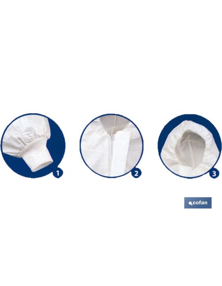 BUZO CON CAPUCHA TIPO 4, 5 Y 6 AZUL TALLA XL