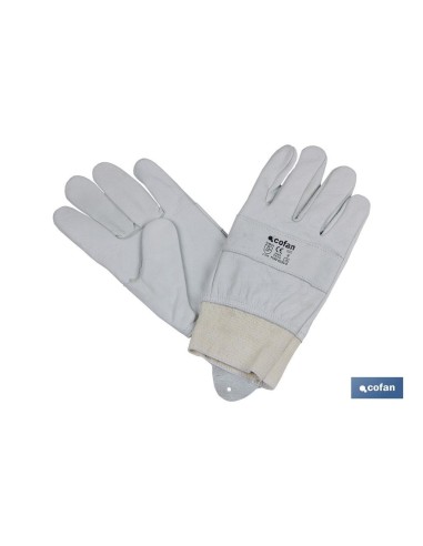 GUANTE AJUSTABLE PIEL FLOR REFORZADO TALLA 11
