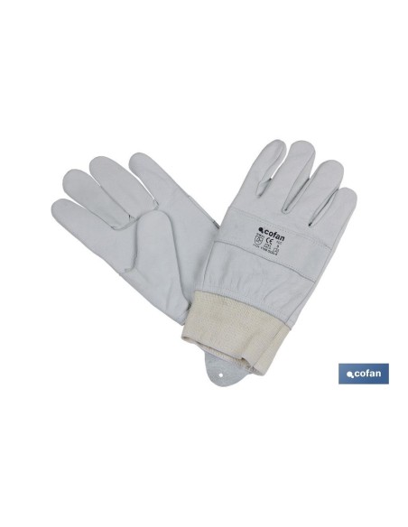 GUANTE AJUSTABLE PIEL FLOR REFORZADO TALLA 11
