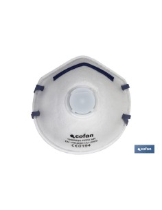 MASCARILLA PROTEC. C/VALVULA CE FFP2 NR