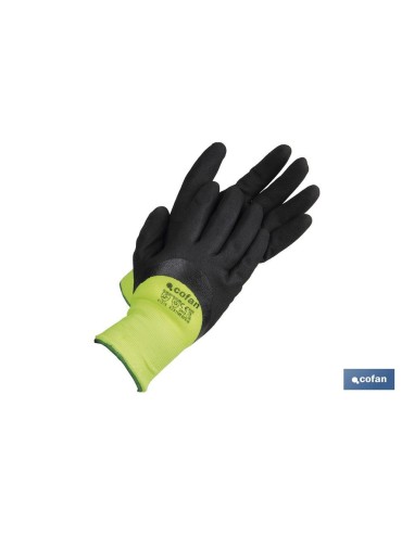 GUANTE IMPREG. NITRILO ESPUMA PROTECC. FRIO T-10