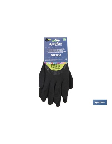 GUANTE IMPREG. NITRILO ESPUMA PROTECC. FRIO T-9