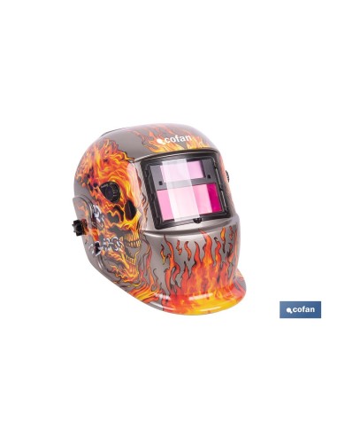 CASCO DE SOLDADURA AUTOMÁTICO FIRE SKULL (ARC/MIG/MAG/TIG)