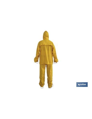 TRAJE DE AGUA PU/PVC AMARILLO TALLA L
