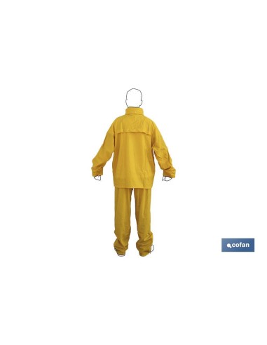 TRAJE DE AGUA PU/PVC AMARILLO TALLA S