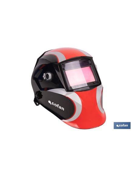 CASCO DE SOLDADURA AUTOMÁTICO RED SURFING (ARC/MIG/MAG/TIG)