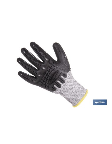 GUANTE PROTECTION 360 TPE ANTI IMPACTO Y ANTICORTE T-10