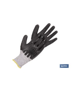 GUANTE PROTECTION 360 TPE ANTI IMPACTO Y ANTICORTE T-9 VENTA UNITARIA