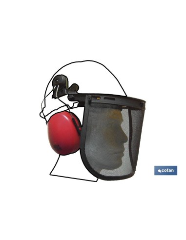 CASCO ANTIRUIDO SNR-25.9 dB P/CASCO OBRA