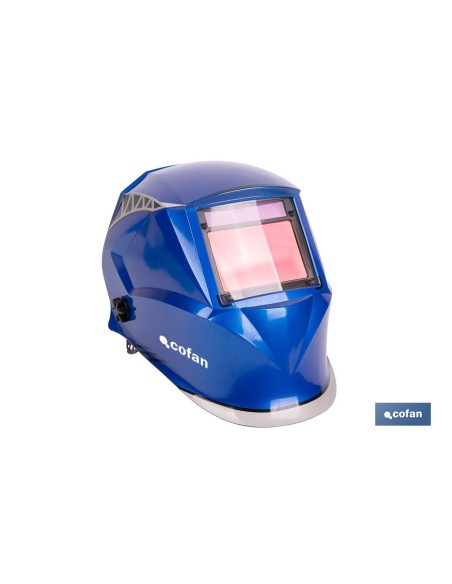 CASCO DE SOLDADURA AUTOMÁTICO BLUE FLYING SHARK (ARC/MIG/MAG/TIG)