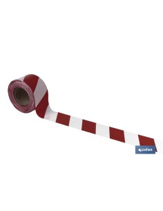 CINTA BALIZAM. ROJA/BLANCA 80MM X 200MTS 2