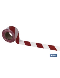 CINTA BALIZAM. ROJA/BLANCA 50MM X 100MTS