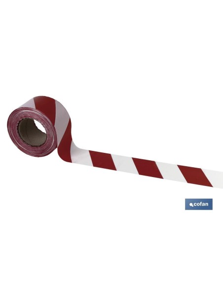 CINTA BALIZAM. ROJA/BLANCA 50MM X 100MTS