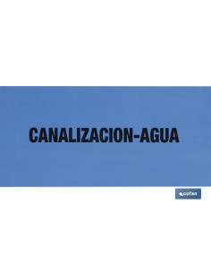CINTA BALIZ. CANALIZACION AGUA 150MMX250MTS 2