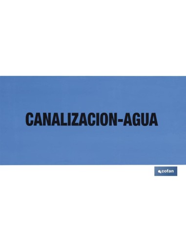 CINTA BALIZ. CANALIZACION AGUA 150MMX250MTS