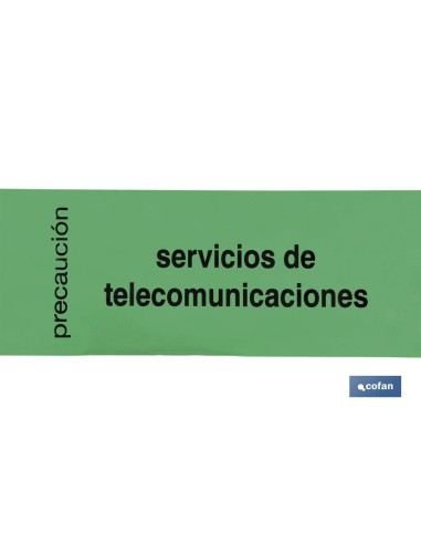 CINTA BALIZ. TELECOMUNICACIONES 150MMX250MTS