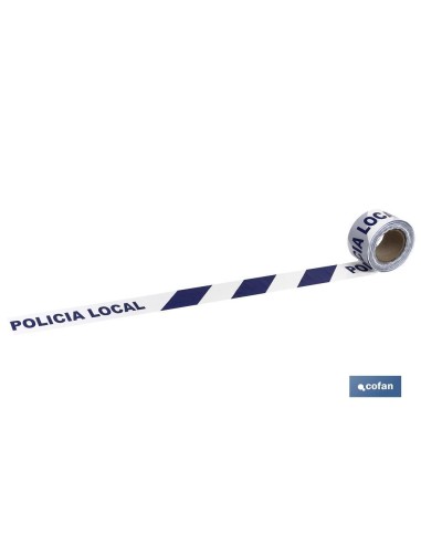 CINTA BALIZ. POLICIA LOCAL 80MMX100MTS