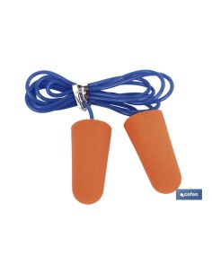 PACK 50 TAPONES (25 par) OIDOS C/CUERDA PU SNR36 2
