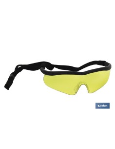 GAFAS SEGURIDAD SPORT AMBAR UV PROTECTION