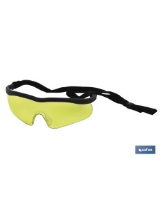 GAFAS SEGURIDAD SPORT AMBAR UV PROTECTION 2