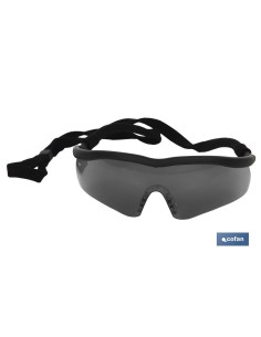 GAFAS SEGURIDAD SPORT OSCURA UV PROTECTION 2