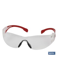 GAFAS SEGURIDAD SUPER LIGERA 18Grs LENTE CLARA 2