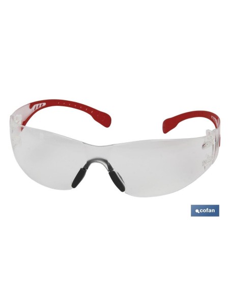 GAFAS SEGURIDAD SUPER LIGERA 18Grs LENTE CLARA