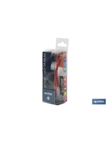 GAFAS SEGURIDAD SUPER LIGERA 18Grs LENTE CLARA